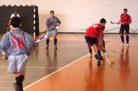 Il giovane Luigi Spignolo in azione.